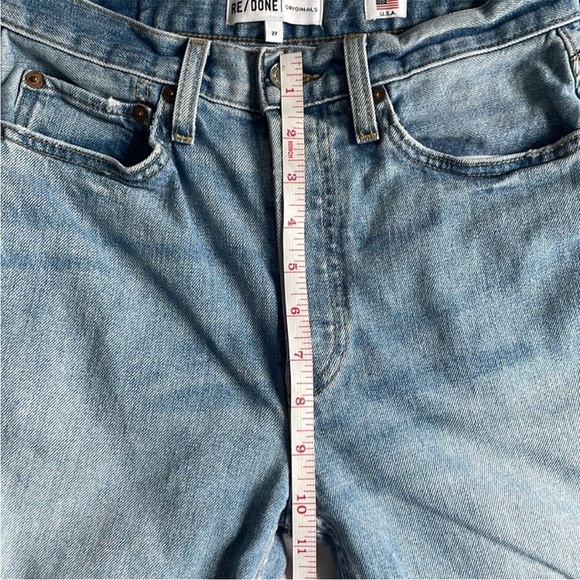 RE/DONE High Rise Ankle Crop Stretch size 27 - Picture 14 of 16